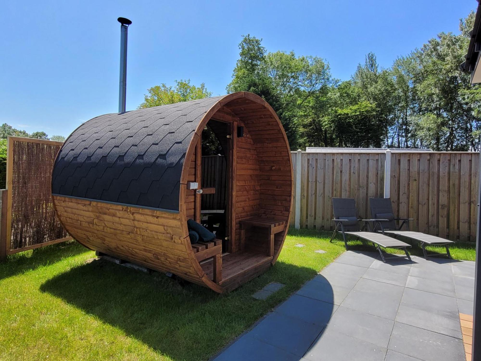 Tiny Zen House In Heinkenszand With Private Sauna, Airco, Outdoor Swimming Pool, Wifi And 2 Bedrooms Buitenkant foto